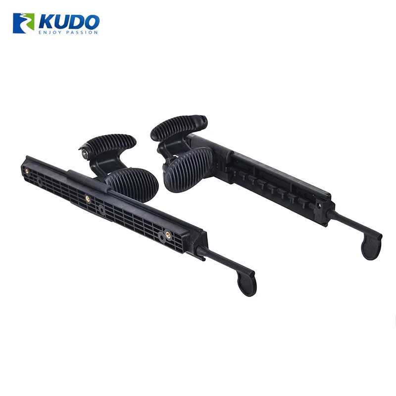 

2Pcs Locking Kayak Canoe Adjustable Foot Pedals Kayak Foot Braces Pegs Kit Free Shipment