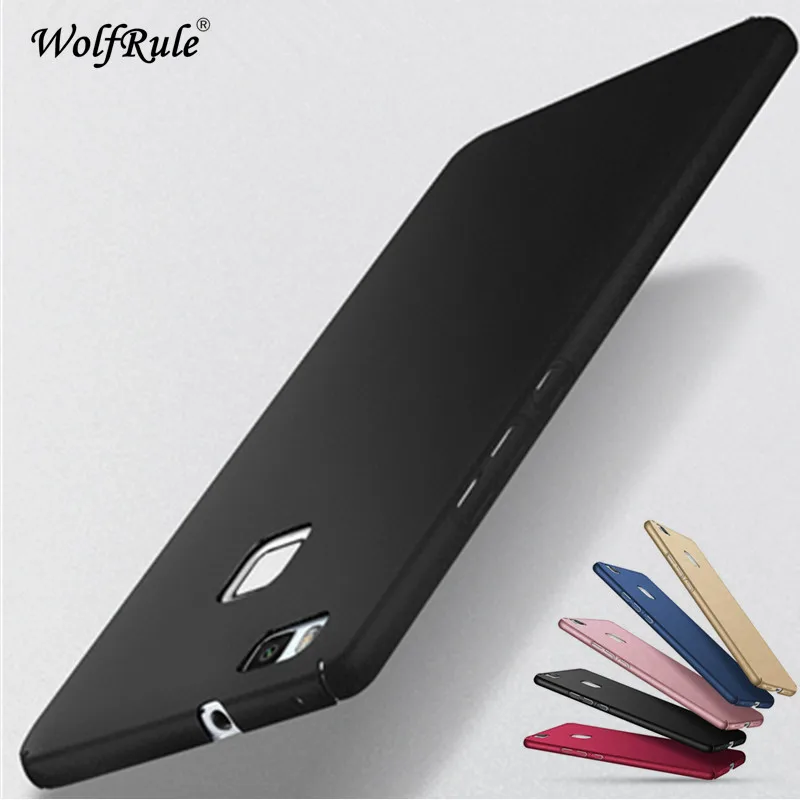 

WolfRule Phone Case Huawei P9 Lite Cover Ultra-thin Back Protection Plastic Case For Huawei P9 Lite Case Huawei G9 lite Funda <