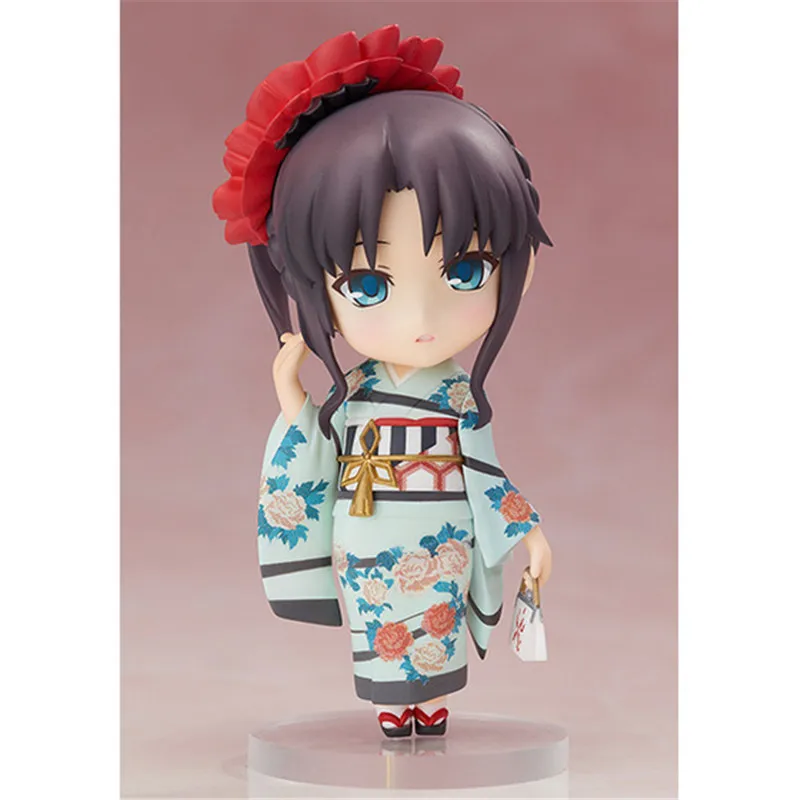 Fate Stay Night Chara Forme Plus Saber Tohsaka Rin Wafuku PVC Action Figure Model Toys Kawaii Saber Girl Dolls Brinquedos Gift 11 (4)