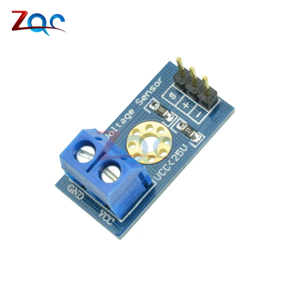2 шт. модуль обнаружения напряжения модуль датчика напряжения для Arduino