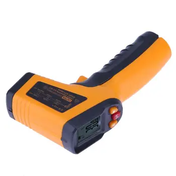 

Thermometer industrial oil temperature infrared high temperature thermometer gun high precision handheld home electronic gun 3
