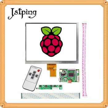 

Jstping 8 inch 1024*768 HJ080IA-01E HE080IA-01D LCD display Micro Ultra small Driver Board Control mini For Raspberry Pi HDMI