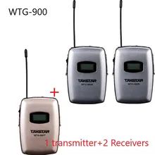 Takstar WTG-900 Беспроводная система для гидов/Talkback система 780-850 МГц использование для путешествия синхронный перевод 1 передатчик 2 приемника