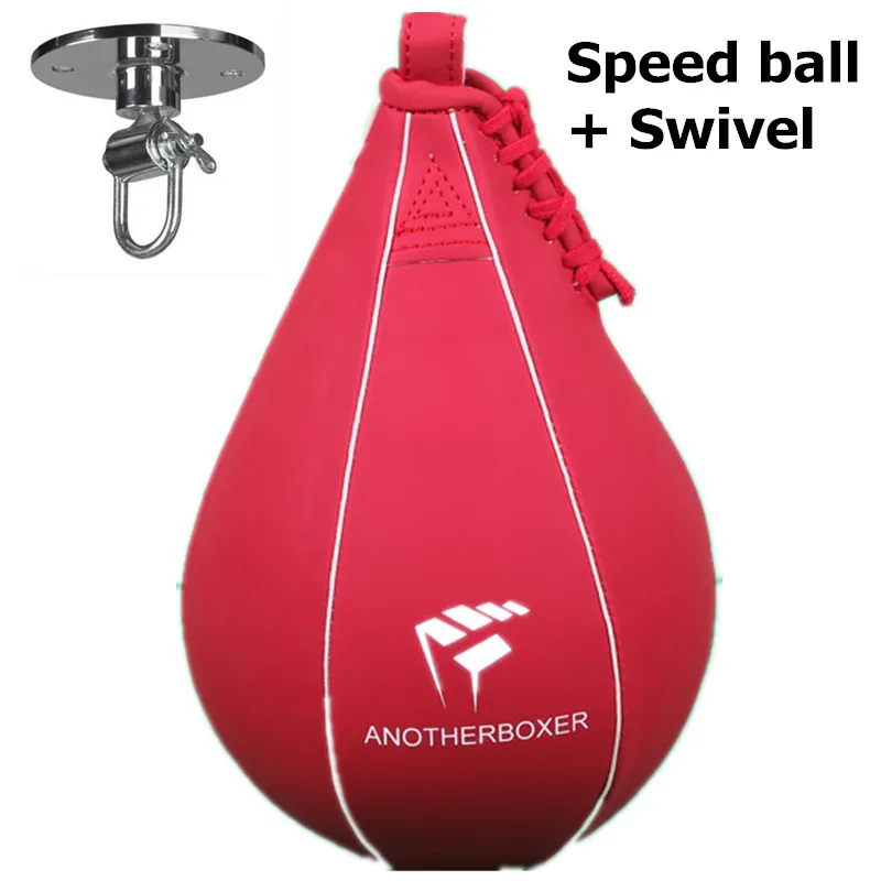 Боксерская груша Форма PU скоростной мяч поворотный Пробивной мешок боксео скоростной мешок удар фитнес тренировочный мяч тренажерный зал упражнения ловкость