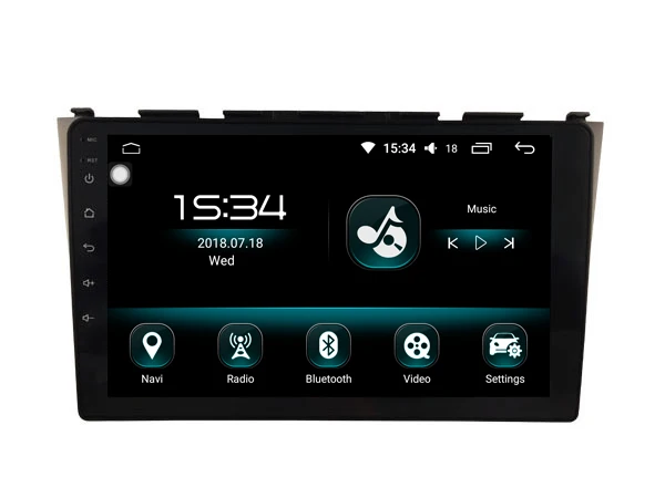 Excellent DSP android 8.1.2 gps navigation for HONDA CRV 2006-2011 Navirider car dvd player multimedia autoradio tape recorder headunit 3