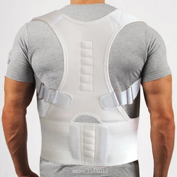 

Magnetic Upper Back Posture Corrector Clavicle Support Belt Slouching Corrective Posture Correction Spine Braces Supports Belt