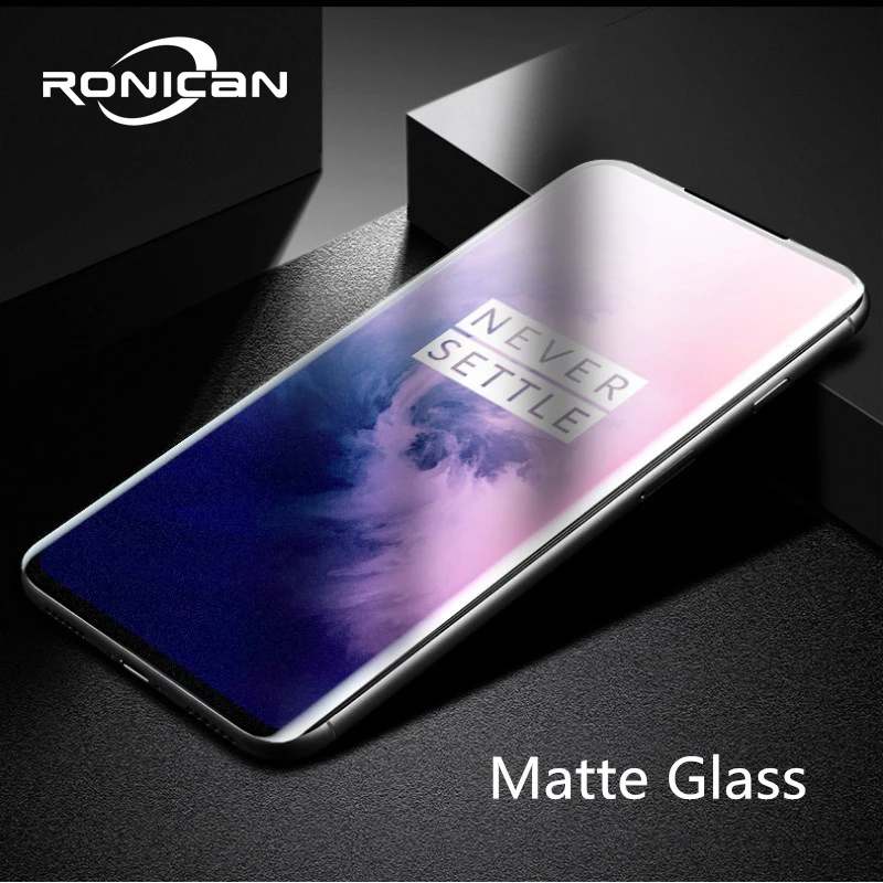 

OnePlus 7 Pro Frosted Matte 9D Tempered Glass For Huawei P30 Pro Mate 20 Pro Find X Anti-fingerprint Screen Protector Film Case