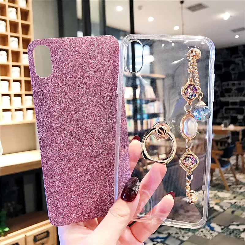 Gliiter Cases For For Vivo V15 Pro V11 V11i Z3 Y97 Y93 Y93S Y91 Y95 Y79 Y75s Y69 Y67 Y66 Y55 V7 Y75 V7 Plus Rhinestone Cover