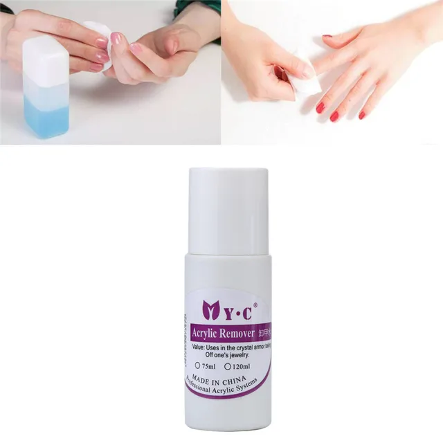 2017 Hot Pro 75ml Nail Art Acrylic Remover Nail Polish Remover Tool