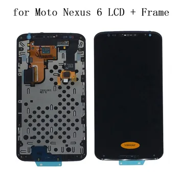 

Tracking No. 100% tested AMOLED For Moto Google Nexus 6 LCD for XT1100 XT1103 Display LCD Screen Touch Digitizer Assembly