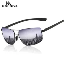 MOLNIYA бренд Для Мужчин's винтажные Квадратные Солнцезащитные очки поляризованные UV400 Объектив Аксессуары для глаз, солнцезащитные очки, мужские солнцезащитные очки для мужчин/Для женщин