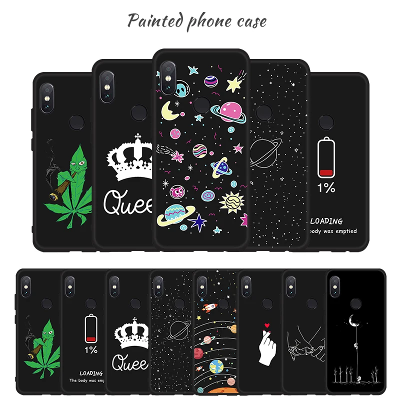

Motjerna Silicone TPU Pattern Case for Xiaomi Redmi Note 5 7 6 Pro 6A 5A S2 Cute Cartoon Painted Case for Redmi 5 Plus 6 4X Capa
