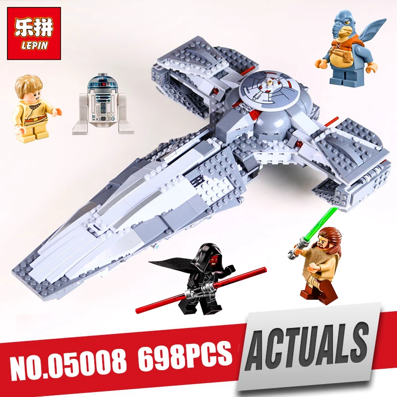 

LEPIN 05008 Star seriesThe Force Wars set Awakens model Infiltrator Toy Building Block Darth Margus Legoing 75096 Christmas gift