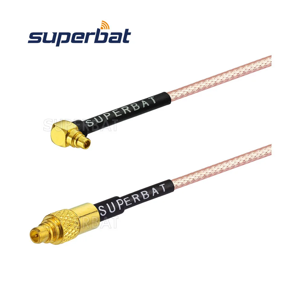 Superbat MMCX Connetor штекер под прямым углом к прямой RG316 джемпер антенны - Цена: 
