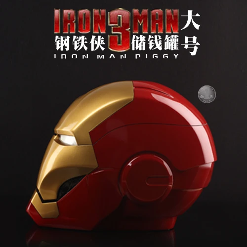 

Estartek The Avengers Iron Man MK7 Resin Piggy Bank Money Box Static Statue Garage Kit for Fans Holiday Birthday Day Gift