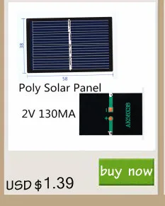 Мини подойдет как для повседневной носки, так Панели солнечные 5V 70MA для игрушка «сделай сам»/газонное освещение на солнечной светильник Сенсор светильник s/Солнечный проблесковый светильник 5,5 V