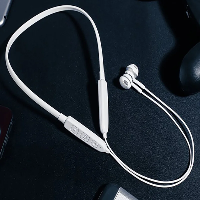 

Smart Bluetooth earphones noise reduction 3D stereo surround sound English voice tips professional sport music running headphone