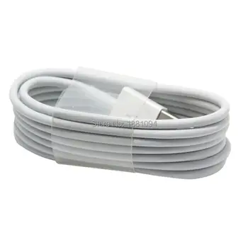 

SZAICHGSI 1m 3Ft ONE Piece 8Pin Connector USB Data Cable Charging lead for iPhone X 8 7 7plus 6 6s 5 data sync iOS 10 1000pcs