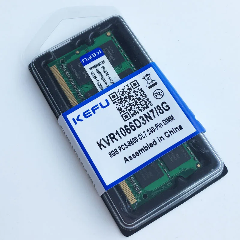 Vente NOUVEAU 8 GB DDR3 PC3 8500 1066 mhz 204 pin Sodimm MÉMOIRE Portable CL7 Ordinateur Portable Mémoire RAM 8G 1066 MHZ faible densité Non Ecc pleine testé