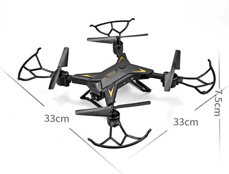 Новый вертолет Drone с камера HD 1080 P Wi Fi FPV системы RC Drone Professional складной Квадрокоптер 20 минут Срок службы батареи