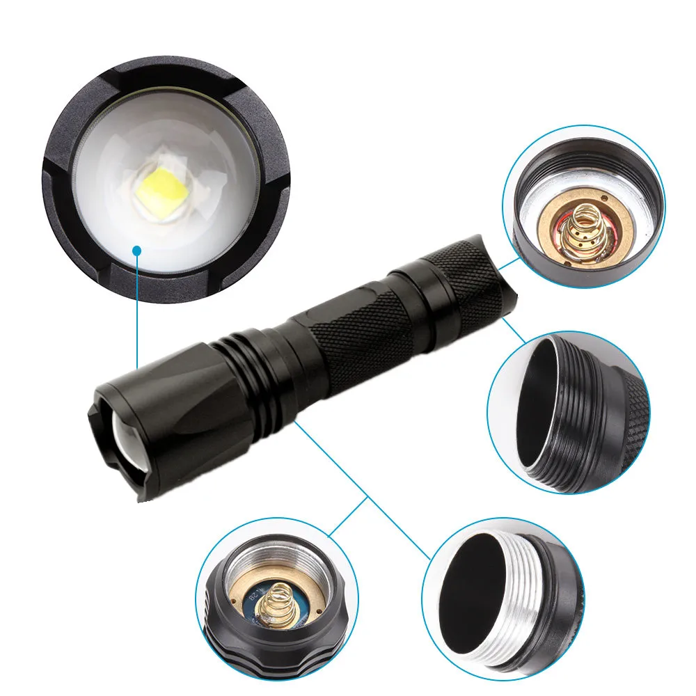 Sofirn SF30 мощный масштабируемый светодиодный фонарик AAA 18650 CREE XM L2 тактический