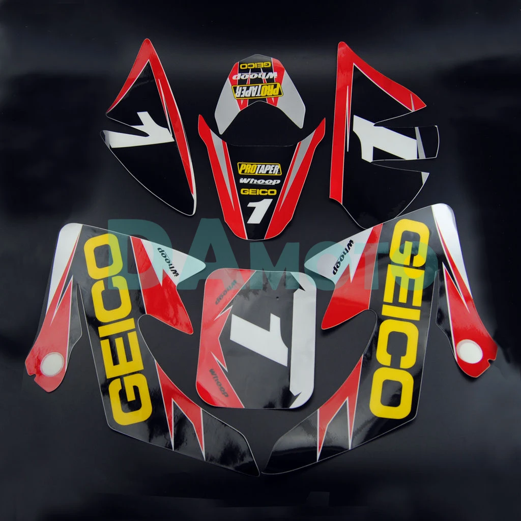 Набор графических наклеек для CRF50 2004-2016 SDG SSR 107 110 125 | Автомобили и мотоциклы