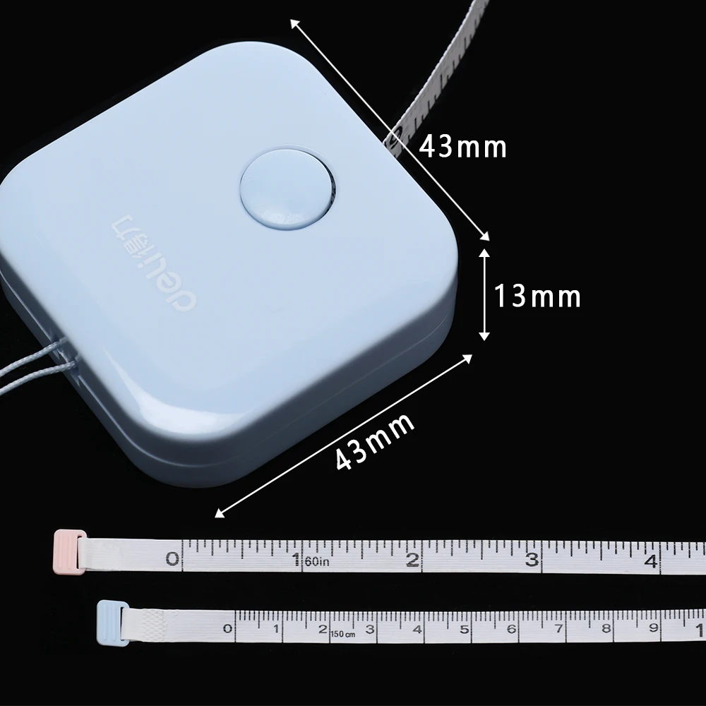 1/3 шт Мини Портативный 60 дюймов 150 см выдвижной измерительная рулетка Швейные Ткань Диета Портной измерения и измерительная лента инструменты