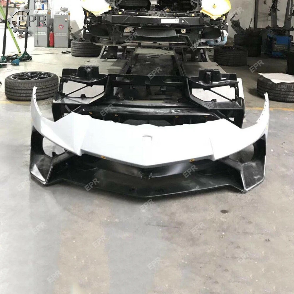 Передний бампер из стекловолокна для LAMBORGHINI LP700 LP720 FRP комплекты Отделочных