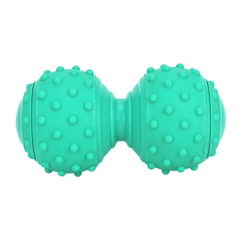 Sport Fitness Massage Ball Spiky Trigger Point Relief Muscle Pain Stress Ball Therapy Health Care Gym Muscle Relex Apparatus - Цвет: Зеленый