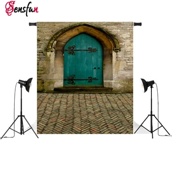 

Sensfun Vintage Door Wedding Photo Background Advertisement Vinyl Photography Backdrops Photocall S-2642