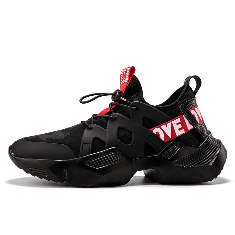 Новинка 2019 года сезон весна huarache zapatos de hombre модная красная Уличная обувь для бега