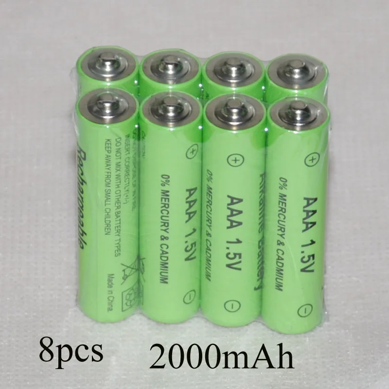 SORAVESS 2-8 шт 1,5 V 2000mAh аккумуляторная батарея щелочные AAA 10440 батареи для часов игрушки фонарик пульт дистанционного управления камера