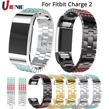 

Watchband Bracelet Straps for Fitbit Charge 2 Smart Watch Wristband Aluminum Alloy Replacement Band for Fitbit Charge2 Strap