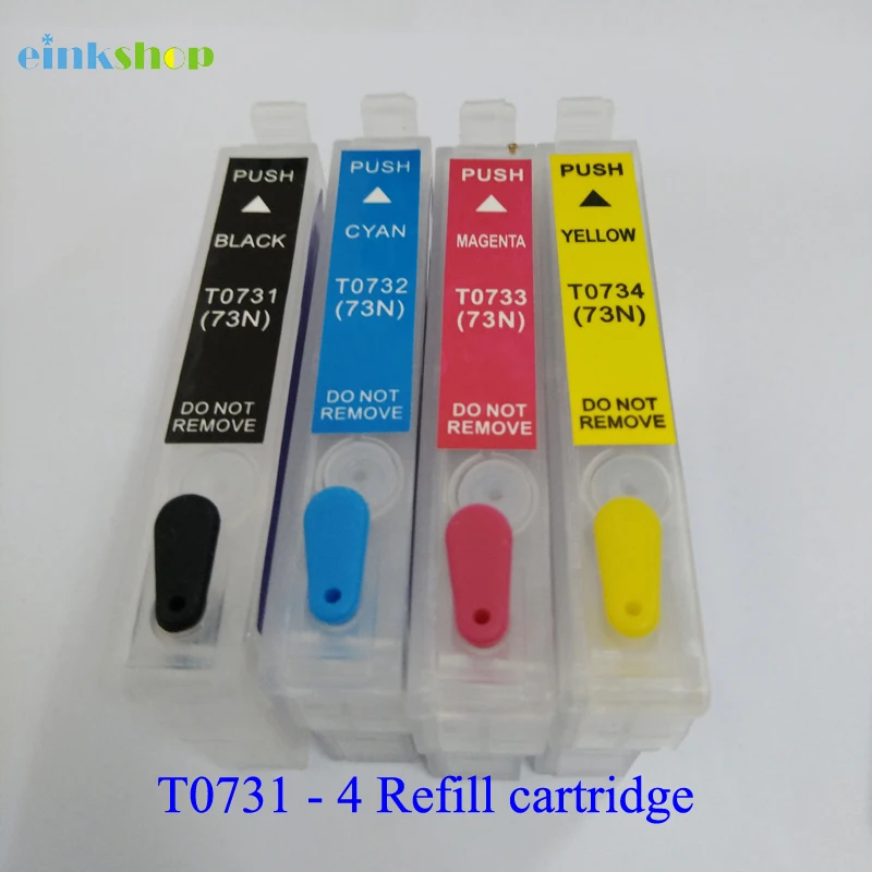 T0731 t0734 refillable ink cartridge t0731 For Epson Stylus CX8300 ...