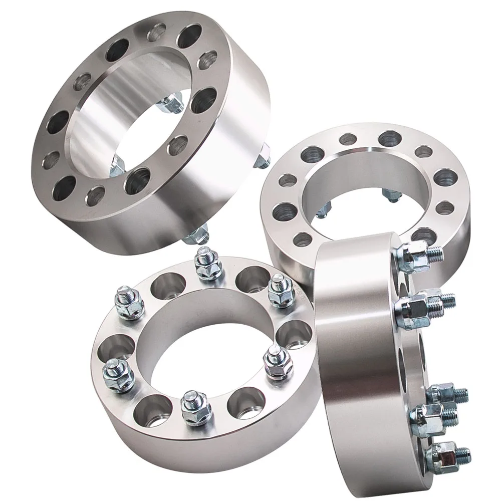 

6 Studs Wheel Spacer Adapters For Toyota Montero Rodeo 6x139.7 M12x1.5 50mm For Landcruiser Patrol Hilux 4WD 6x139.7 M12x1.5
