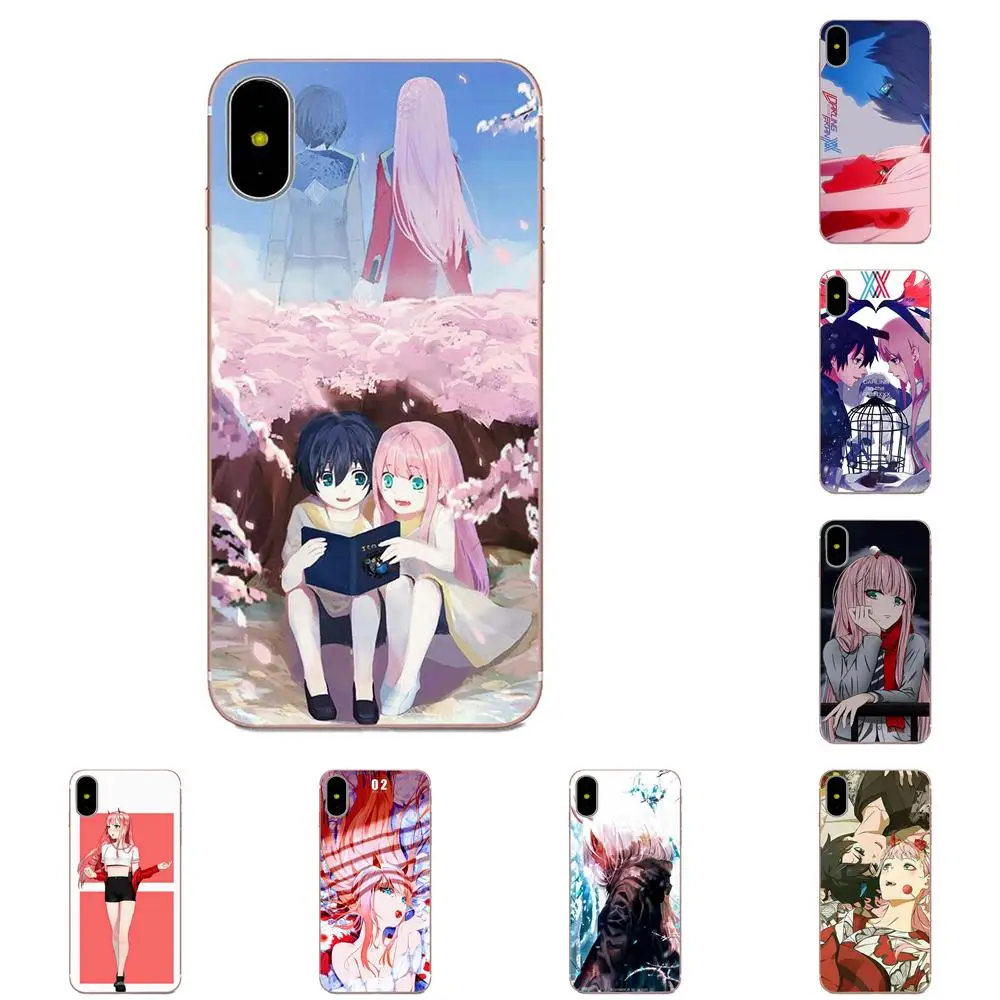 Мягкий ТПУ милый чехол аниме Darling In The Franxx для Xiaomi Mi3 Mi4 Mi4C Mi4i Mi5 Mi 5S 5X 6 6X A1 Max Mix 2 Note 3