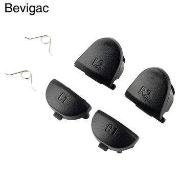 

Bevigac 6Pcs Button Trigger Thumb Stick Joypad Key Accessory Bundle Kit for Sony PlayStation 4 Play Station PS4 PS 4 Controller