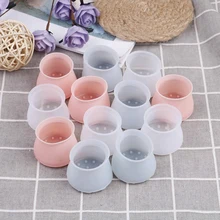 4 шт./компл. Силиконовые Прямоугольник квадратная скатерть круглая ножка стула шапки средства ухода за кожей стоп колодки мебель стол чехлы протекторы для деревянного пола защитные накладки