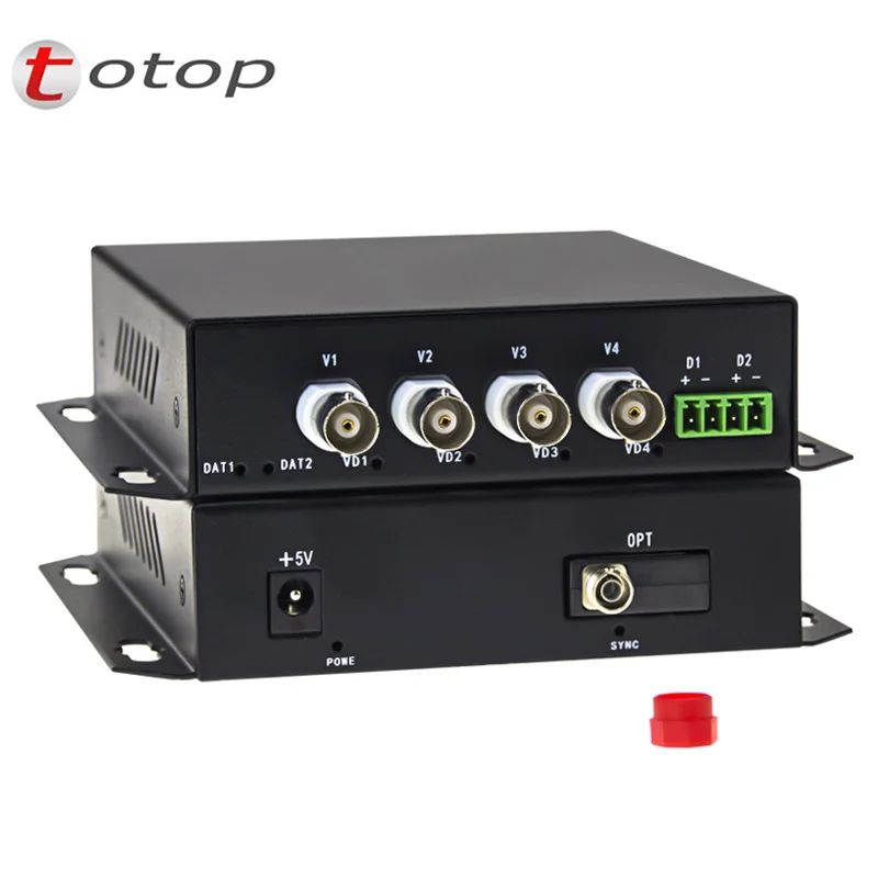 

1 Pair 4CH AHD/CVI Video without data video digital optical converter, FC port, 20KM 960p fiber Optical Transmitter/ Extender