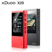 XDuoo X20 Bluetooth HiFi портативный музыкальный плеер без потерь Mp3 родные DSD256 PCM384kHz/32 бит OPA1612 DAC ESS9018 сбалансированный выход