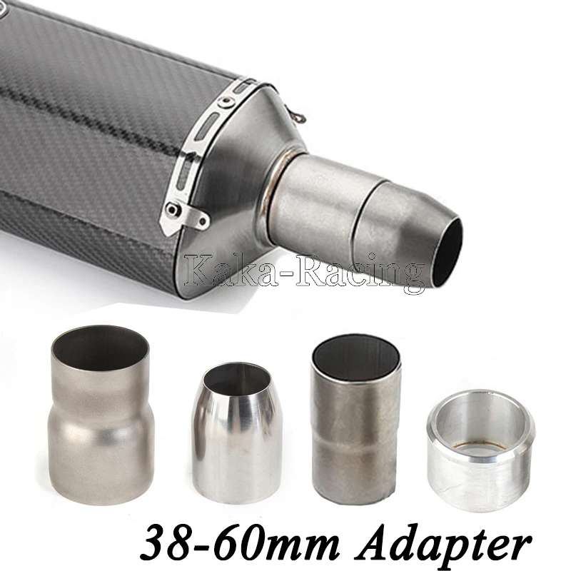 Universal motorcycle exhaust pipe 60mm to 51 mm to 36mm Welding Head