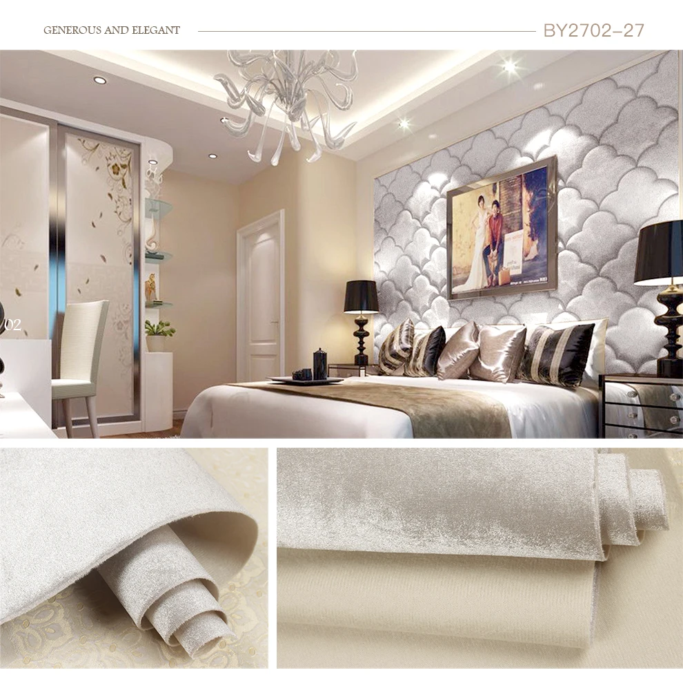Современные Бархатные Дамасские тканевые обои для гостиной, покрытие стен, текстильная ткань для дивана, телевизора, фон для домашнего интерьера