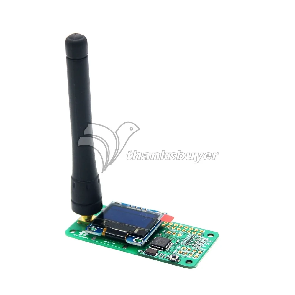 2018 UHF и VHF антенна в алюминиевом корпусе MMDVM Hotspot + OLED чехол с поддержкой P25 DMR YSF для
