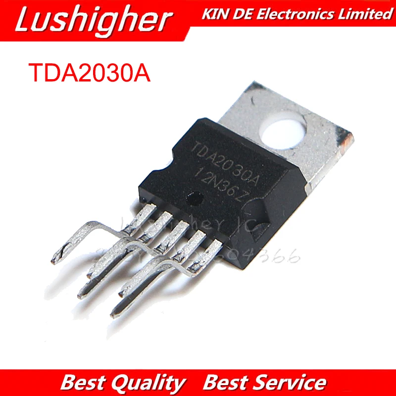 

10pcs TDA2030 TO220 TDA2030A TO220-5 new and original amplifier free shipping