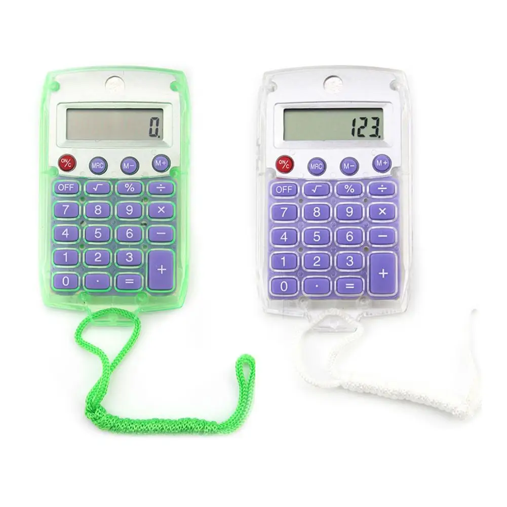 

Calculator Examination Mandatory For Students With Lanyard Transparent Portable Mini Small High Quality Fast Shipping Anti-lost