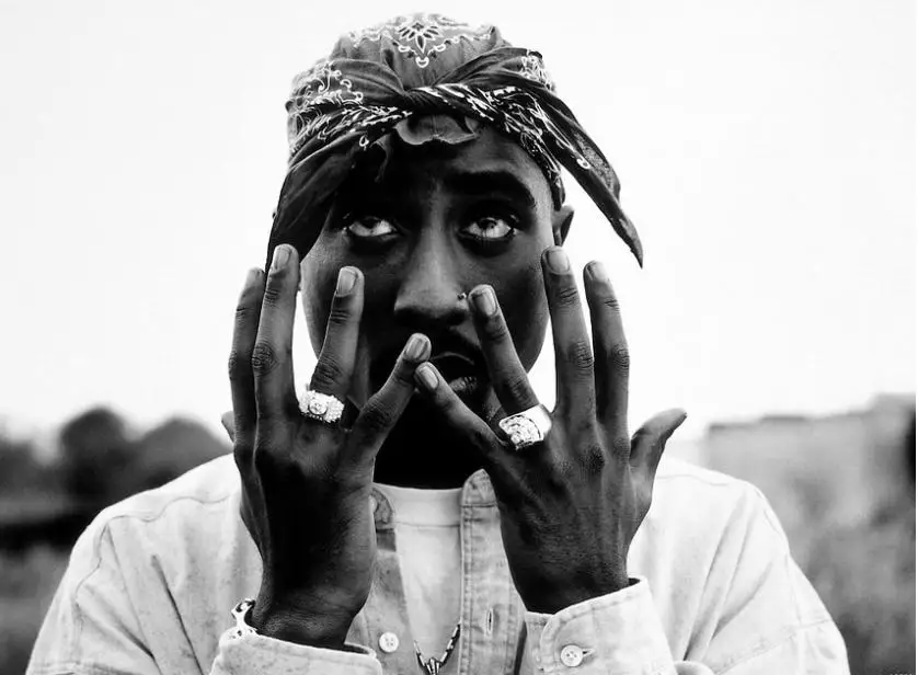 2pac Tupac Amaru украшение для дома Наклейка на стену принт Стильный Ретро Декор