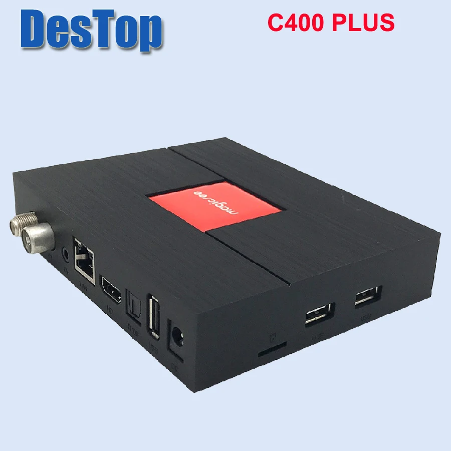 Умная ТВ приставка Magicsee C400 Plus Восьмиядерный процессор Amlogic S912 4K смарт с кабелем