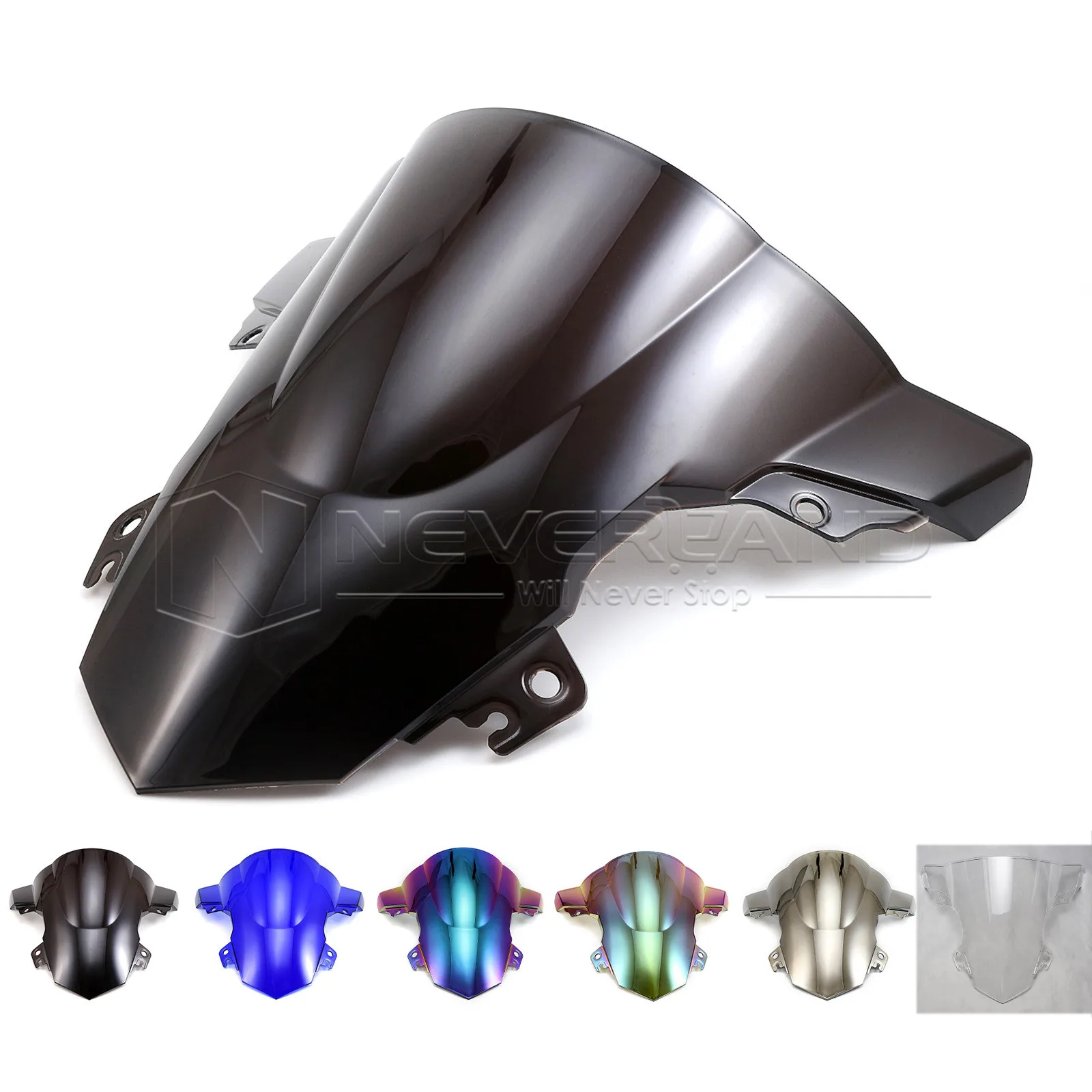 

ABS Motorcycle Windscreen Windshield Double Bubble for BMW S1000RR S 1000 RR 2015 2016 15 16 7 Colors