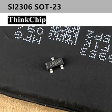 100 шт./лот SI2306 2306 A6SHB SOT-23 MOSFET транзистор, N канал, 3,16 А, 30 В, 0,038 Ом, 10 В, 3 в