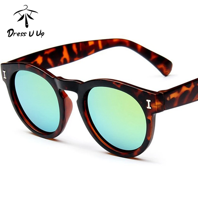 

DRESSUUP Round Baby Boys Girls Kids Leopard Sunglasses Brand Designer UV400 Children Sun Glasses Oculos De Sol Gafas